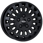 MAK Overland Matt Black 6,5x16 5x108 ET46 CB65,1 Flat 1350 kg F6560RVMB46GG3X