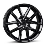 Borbet N black glossy 6,5x16 4x100 ET43 CB64,1 60° 580 kg 498013