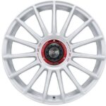 OZ Racing Superturismo Evoluzione WRC Race White Red Lettering 8,5x20 5x112 ET30 CB79,0 R12 790 kg W01875200EW33