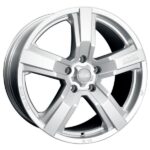 OZ Racing Versilia Matt Race Silver 9,5x20 5x130 ET52 CB71,6 R12 900 kg W01814002N6