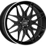 Dotz LongBeach dark Black/polished lip 9,5x21 5x112 ET37 CB66.6 60° 1045 kg