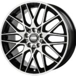 CMS C25 Diamond Black Gloss 9x20 5x112 ET45 CB66,6 R14 1000 kg C25 9020 45 82S DB