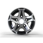 GG Trailer Black Polished 6x10 5x112 ET0 CB67.1 (No Cap) 60°