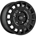 OZ Racing Rally Racing Gloss Black Silver Lettering 8x18 5x112 ET45 CB75,0 R12 650 kg W01A12205H3