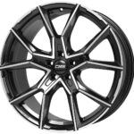 CMS C33 Diamond Black Gloss 8,5x20 5x114.3 ET45 CB67,1 60° 800 kg C33 8520 45 10 DB