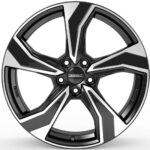 Dezent KB dark Black/polished 6,5x16 5x112 ET43 CB57,1 R13 690 kg TKBZ8BP43E