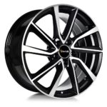 Avus AC-518 Black Polished 7x17 5x108 ET50 CB63,4 60° 690 kg 518070175108050634D0